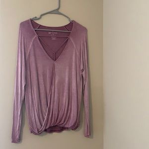 Pink American eagle long sleeve